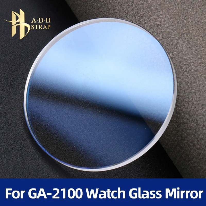 Finitura a specchio in vetro zaffiro minerale ad alta definizione per Casio GA-2100 B2100 modifica di uno specchio dell'orologio resistente all'usura