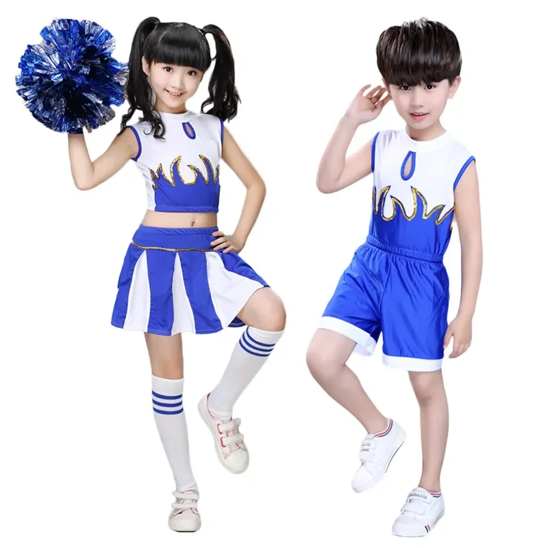 

Cheer Costume Outfit For Carnival Party Halloween Cosplay Dress Up Clothes Children Kids Girls Cheerleader Costume School Child