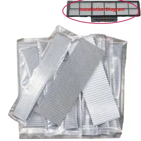 1/ 2Pcs For Hitachi Mitsubishi Electric Panasonic Sharp Hisense air conditioning purification air filter cotton