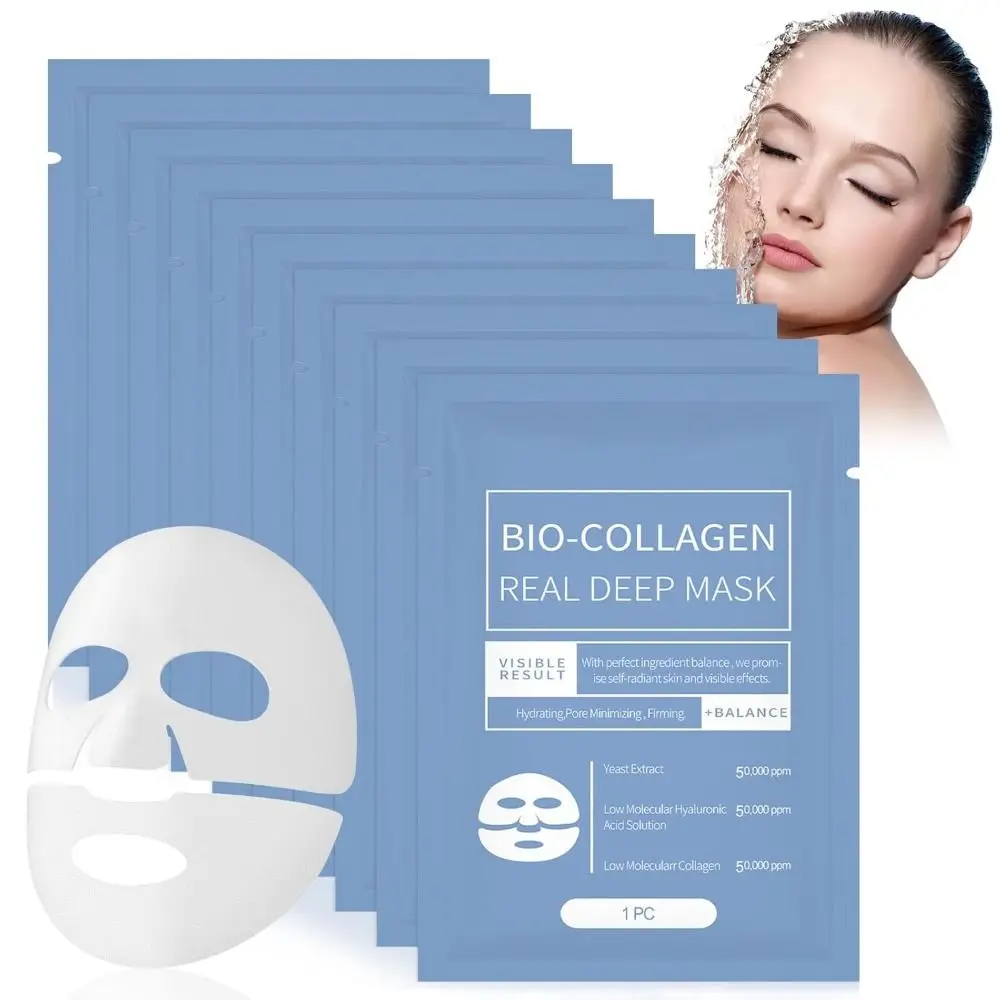 Overnight Sungboon Collagen Mask Deep Collagen Anti Wrinkle Bio Collagen Face Mask Moisturizing Lifting Firming Collagen Mask