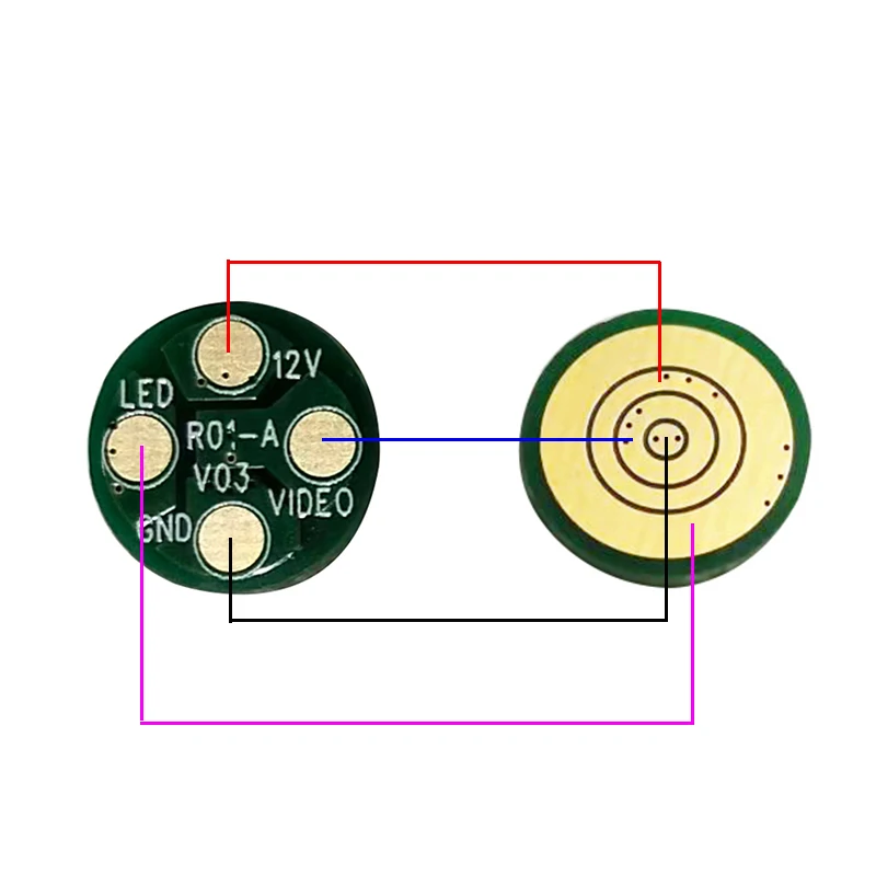 PCB For Pipe Inspection Video Endoscope Sewer Camera Repair Connector Replacement Spare Part