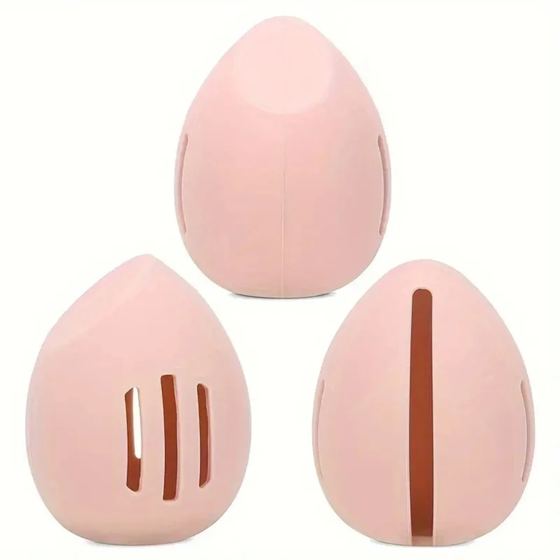 Makeup Sponges Case Powder Puff Case Silicone Makeup Puff Holder Shatterproof Beauty Sponges Holder Makeup Sponges Drop Shipping