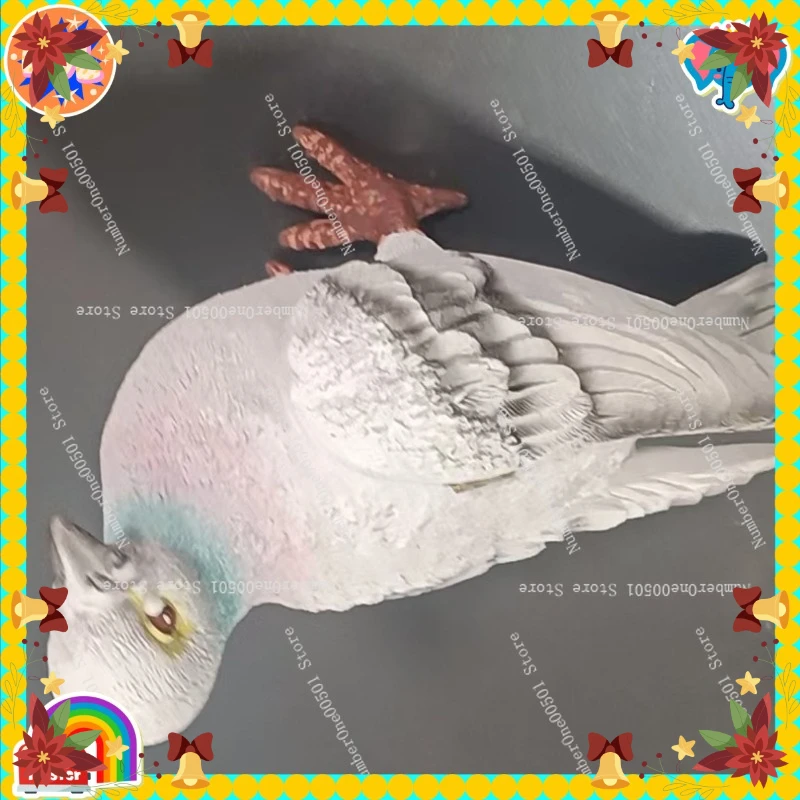 

Funny Pigeon Clutch Purse Versatile Novelty Handbag Quirky Home Decoration Display Item