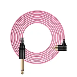 MAMBA High Quality Tattoo Clip Cord RCA Power Cord 2M Soft  Silicone Tattoo Cable for Tattoo Machine