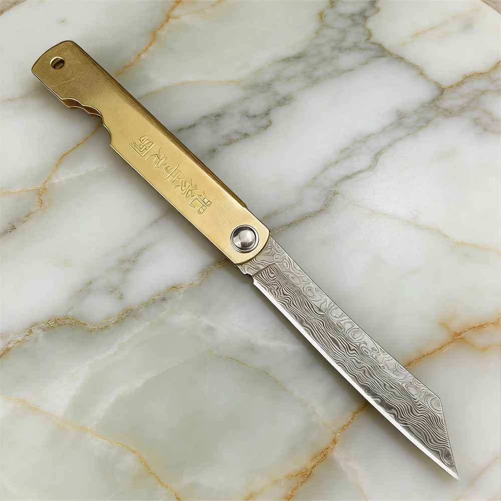 Higonokami Japan VG10 Damascus - огляд і ціна Woodworking In Japan