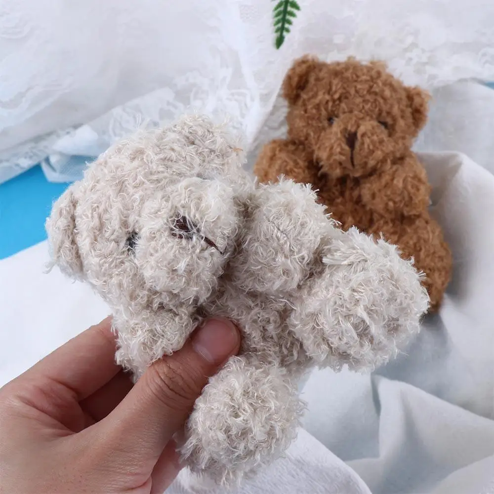 Trinket Filling Decoration Wedding Present Stuffed Toys Plush Bear Keychains Stuffed Animal Toys Bear Pendant Bear Plush Toys