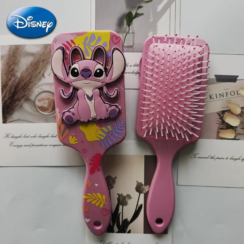 

Disney Angel Combs Lilo and Stitch Cartoon Anime Air Cushion Massage Comb Hair Brush Hairdressing Tool Haircare Kids Girls Gifts