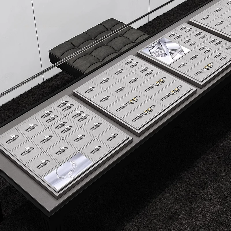 

Advanced microfiber rings, earrings, bracelets, display racks, jewelry counters, display props