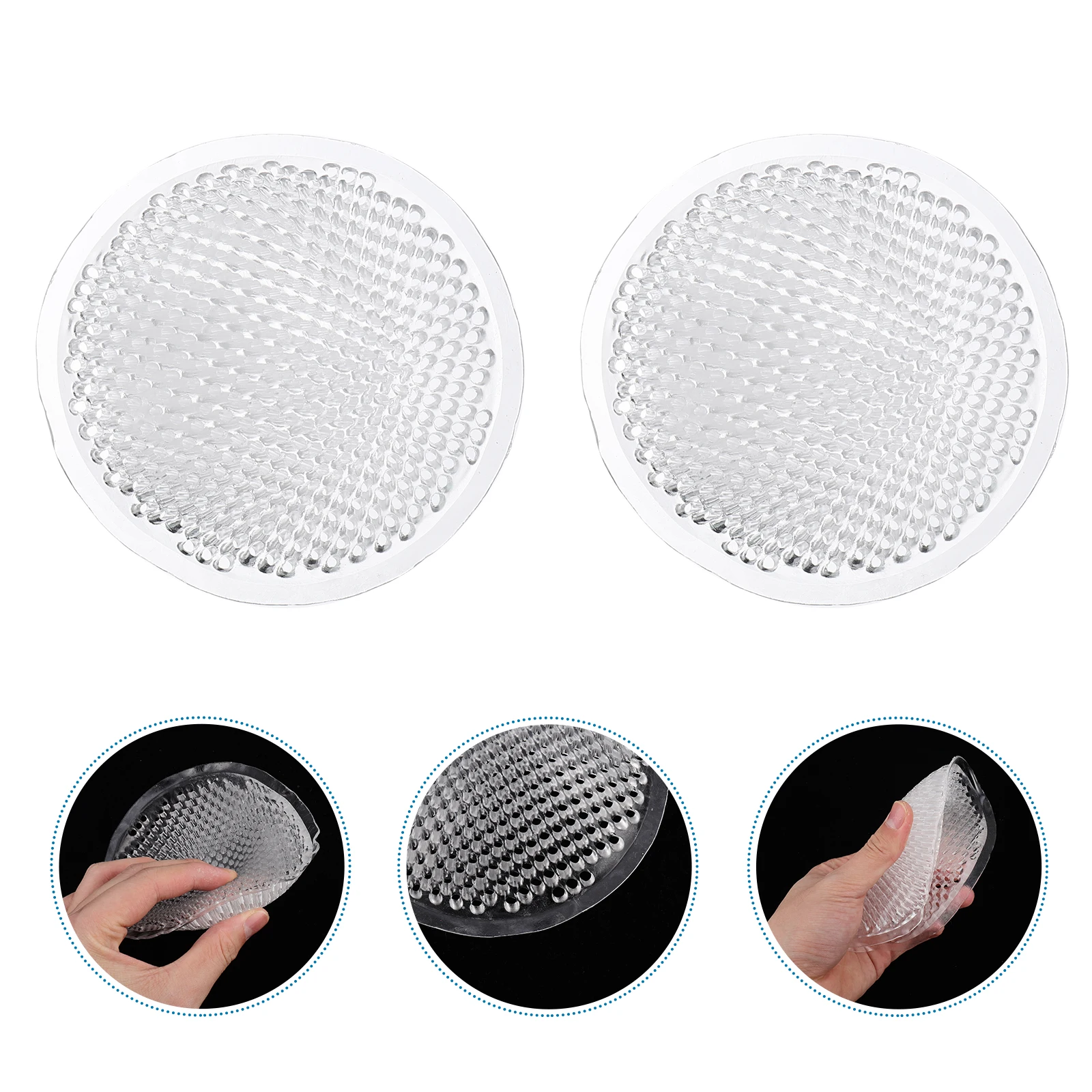 Cuscinetti per il seno in silicone Inserti per reggiseno a forma di coppa Copertine Riutilizzabili Sicuro Materiale ecologico Accessori per biancheria intima da donna