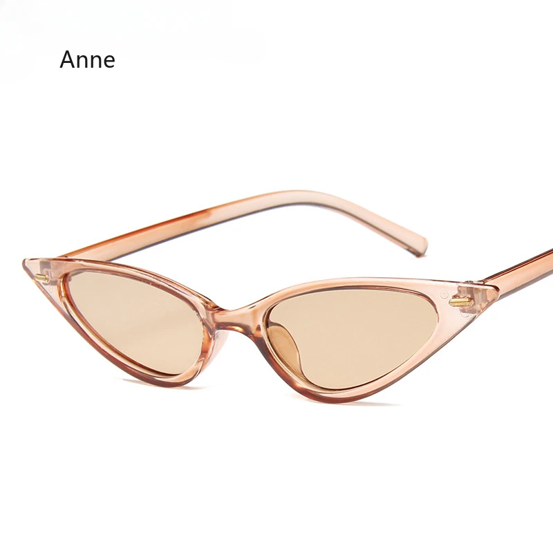 

Модные маленькие женские солнцезащитные очки «кошачий глаз», очки в стиле ретро, оттенки UV400, мужские синие, розовые солнцезащитные очки Gafas De Sol Hombre очки