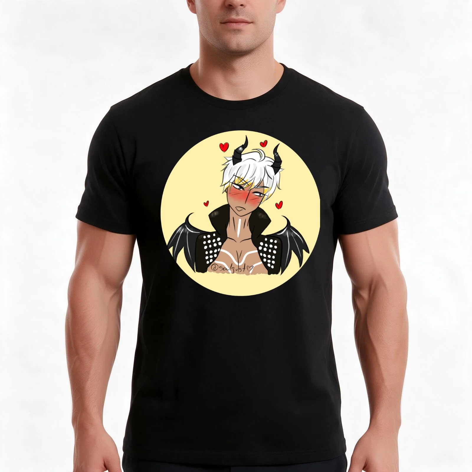 Mammon T-Shirt, Summer Casual Cotton Tee, Oversized Streetwear Tops, Vintage Graphic Print, Loose Fit Short Sleeve, 100% Cotton