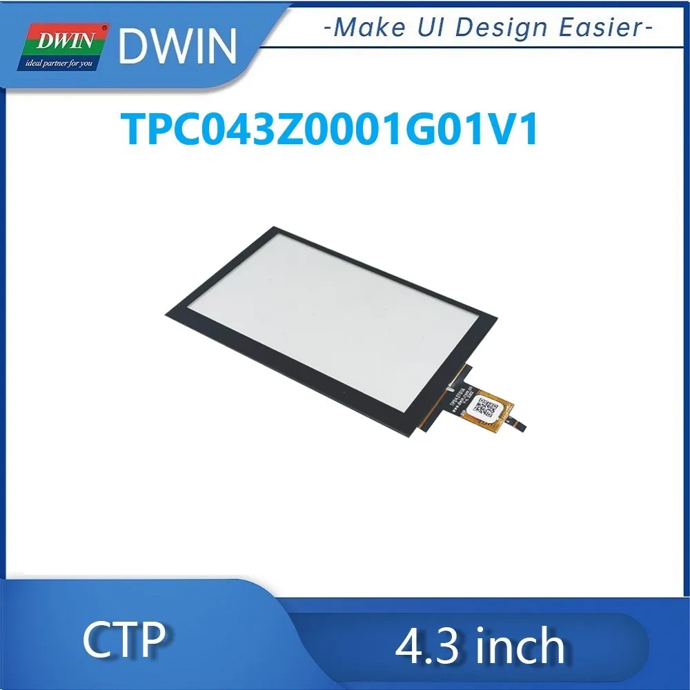 Imagem -03 - Painel Capacitivo do Tela Táctil Dwin Relação Iic 43