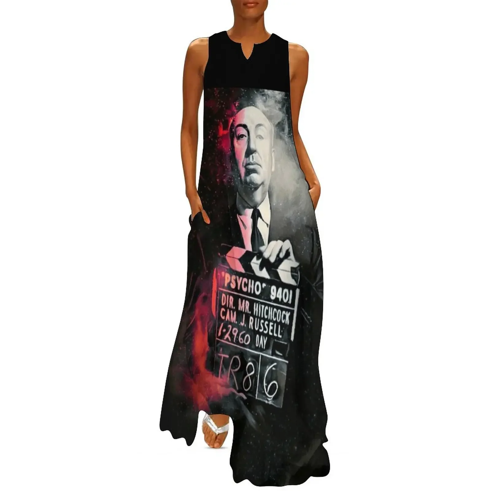 

Alfred Hitchcock Long Dress Dress vintage dress for women summer Casual dresses women's evening dresses