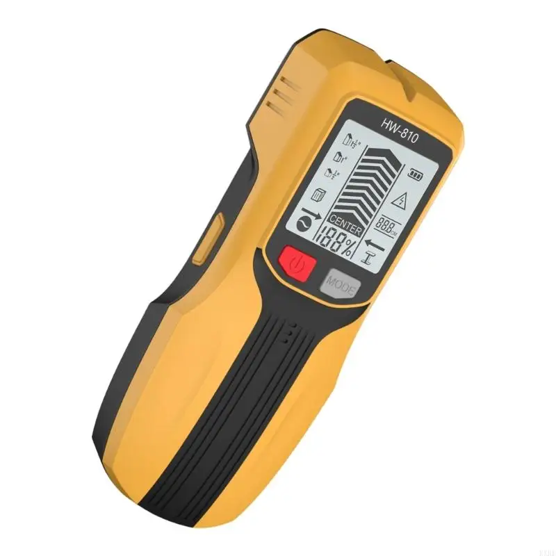 الماسح الضوئي المتقدم لجدار الكشف عن المعادن مع شاشة LCD للعثور على الأزرار والكابلات والأنابيب للكشف عن كائن Hiddens Kxre