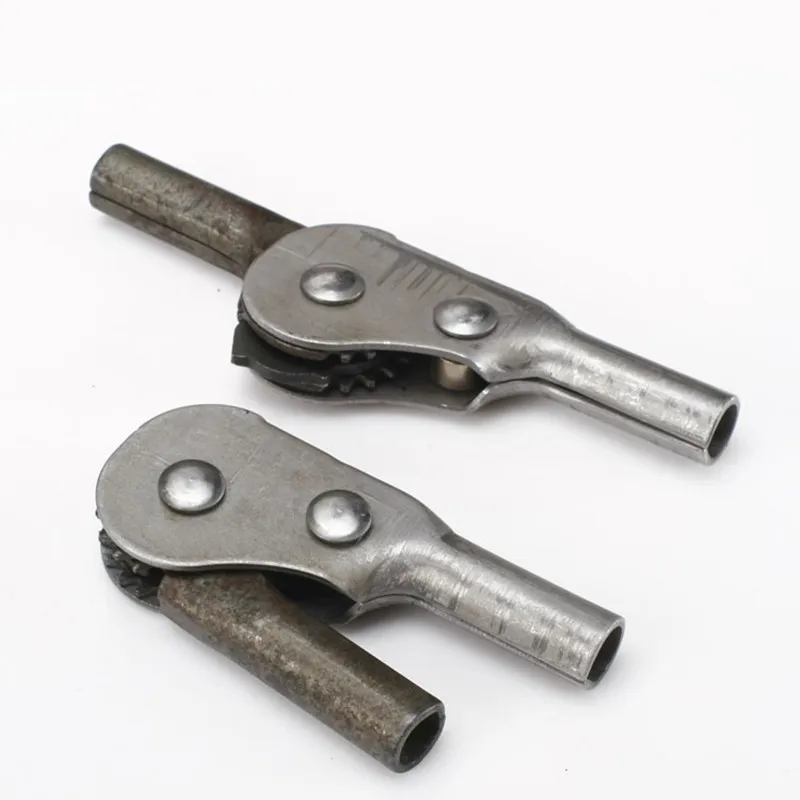 4PCS Ratchet Sofa Hinge Folding Connecting Adjustable 5 level 180 Degree Gray