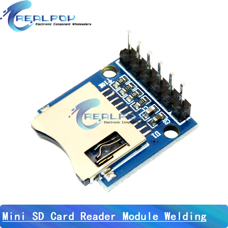 Mini Micro SD Storage Expansion Board Mini Micro SD TF Card Memory Shield Module With Pins for Arduino ARM AVR