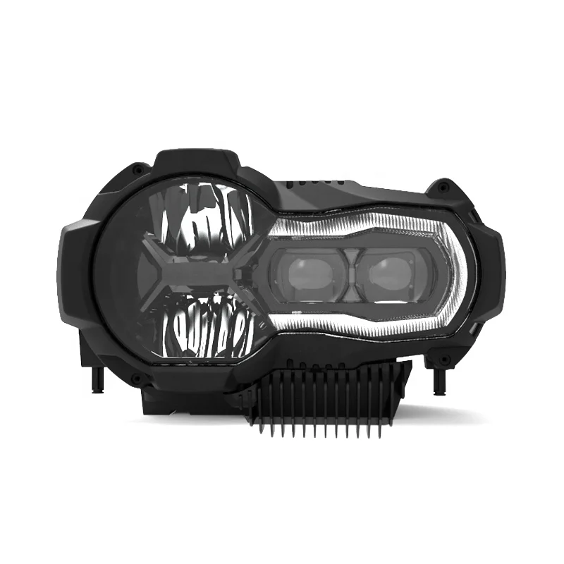 High Brightness Headlights LED Hi/Lo Light Black Head Lamp For B M GS ADV Adventure