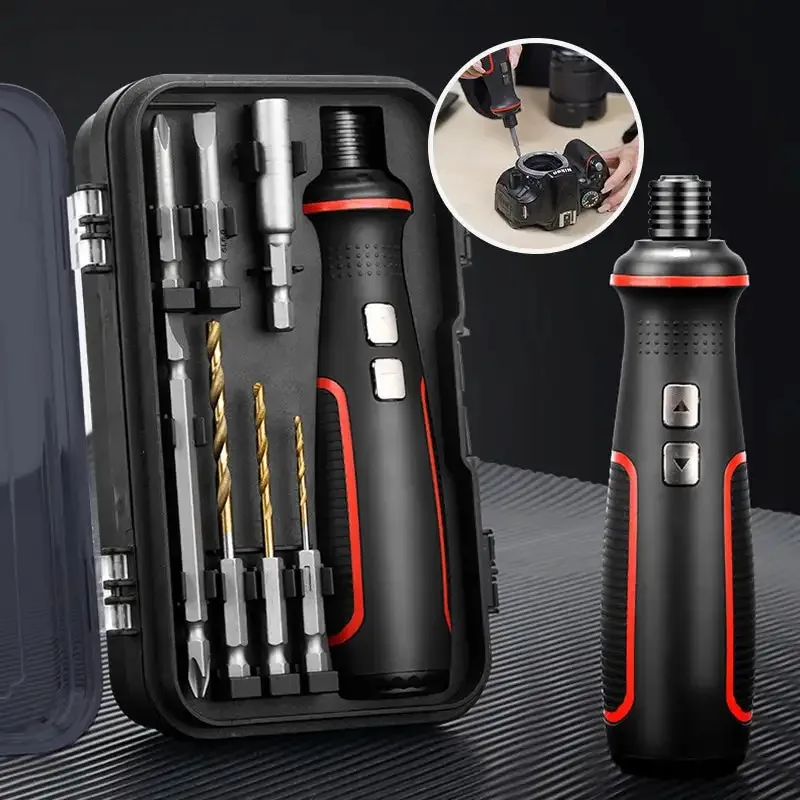 

Wireless electric screwdriver set, powerful 2000mAh home automatic screwdriver, computer repair tool