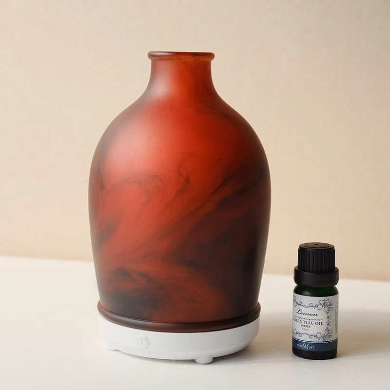 Aromatizer-Diffuseur d'huile aromatique de luxe africain, vase en verre, bouteille de parfum, vente en gros, 80ml