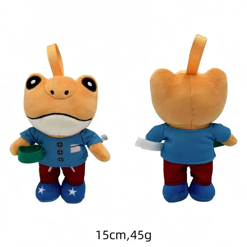 ตุ๊กตากบตัวเล็กน่ารัก 15 ซม. ใหม่ ตุ๊กตาสัตว์นุ่มแบบมีเสื้อสเวตเตอร์ ของเล่นตุ๊กตา ของขวัญเซอร์ไพรส์คริสต์มาสสำหรับเด็กและเด็กผู้หญิง