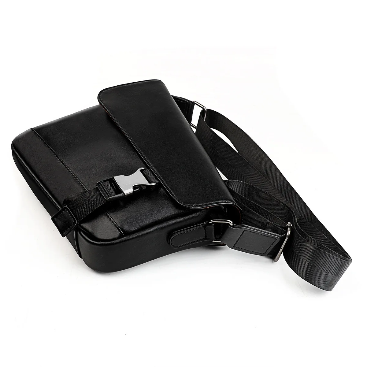 Bolsos de hombro tipo bandolera de cuero genuino para hombre, bolso de mano de alta calidad, bolso de mensajero para hombre de negocios a la moda, bolsos de cuero, riñonera