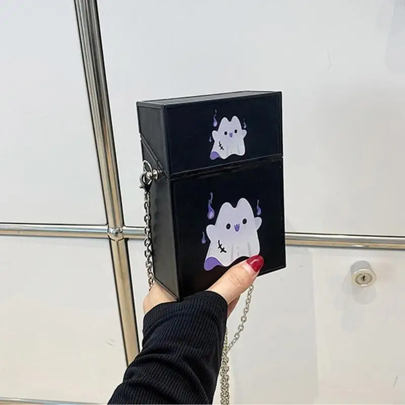 

Creative Phone Bag Funny Pumpkin PU Cartoon Unisex Shoulder Bag 20CA