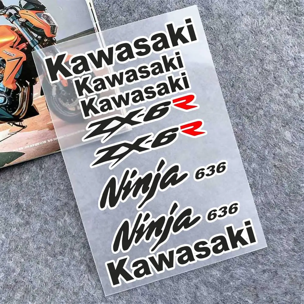 

Светоотражающие наклейки для мотоциклов Kawasaki, предупреждающие о безопасности в темноте, для шлемов скутеров.