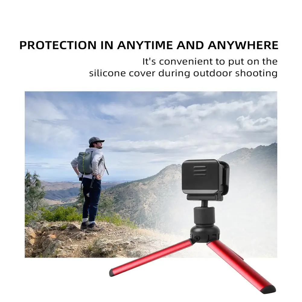 For Sunnylife Action 2 Lens Protective Cover Silicone Case Camera Accessories For Preventing Accidental Collisions Scratches