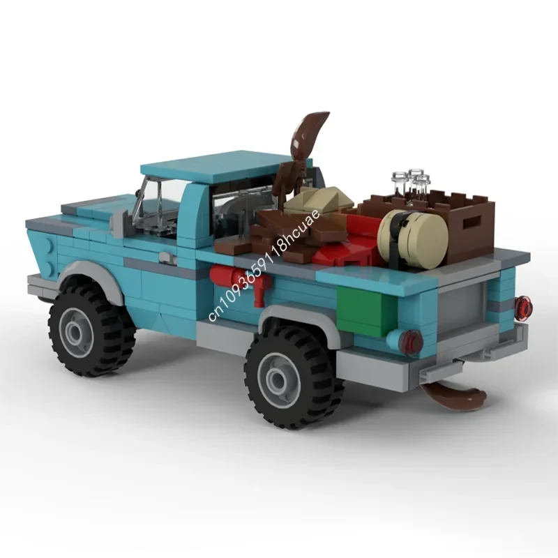 306 個 8W - 1965 ジープ グラディエーター スポーツ車両 シティ チャンピオンズ レーサー Moc ビルディング ブロック クリエイティブ ガレージ おもちゃ クリスマス ギフト