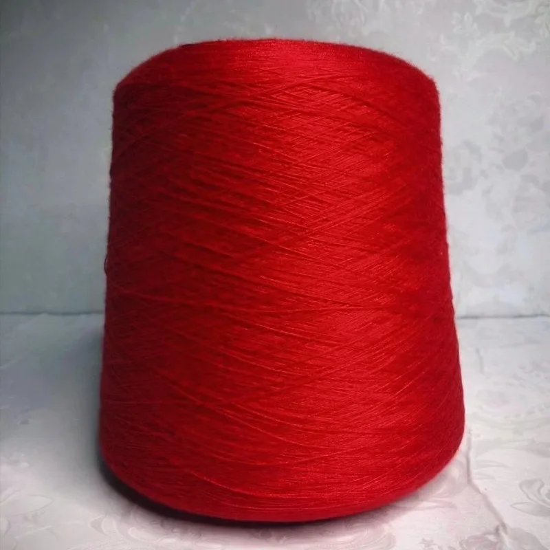 100% Mercerized Cotton Yarn 500g Thin for Hand Knitting Crochet Clothing Sock Bag DIY High Grade Baby Thread Soft Skin Friendly
