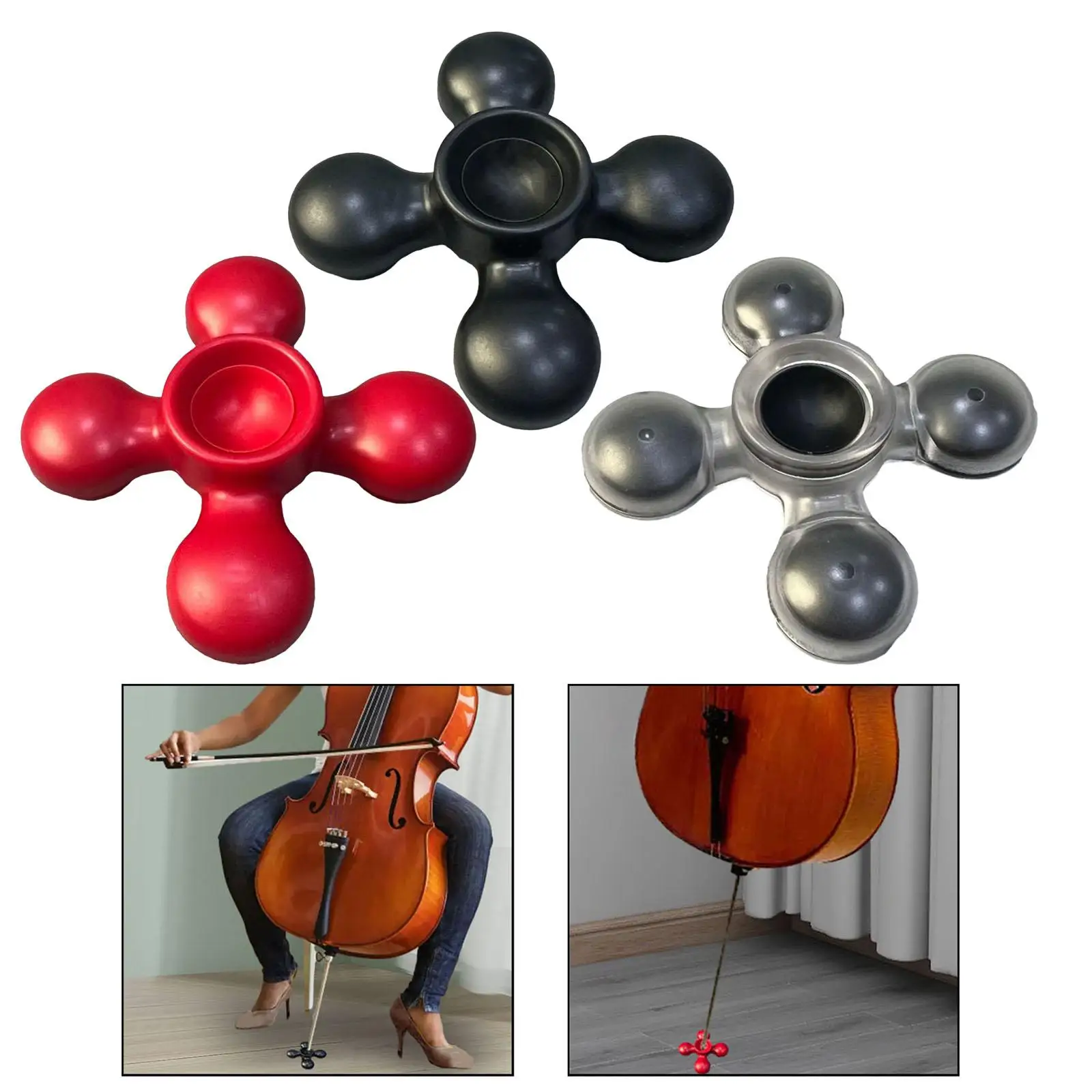 Cello Anti Slip Mat Accessory Convenient Portable Floor Protector Musical Instruments - Image 4