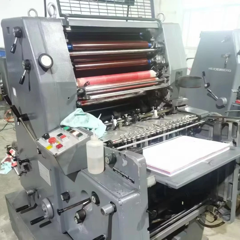 Customized for Fully-Automatic 4-Color Offset Printer A3/A2 Format Heavy Duty Commercial Bill Paper Printer 36x52mm