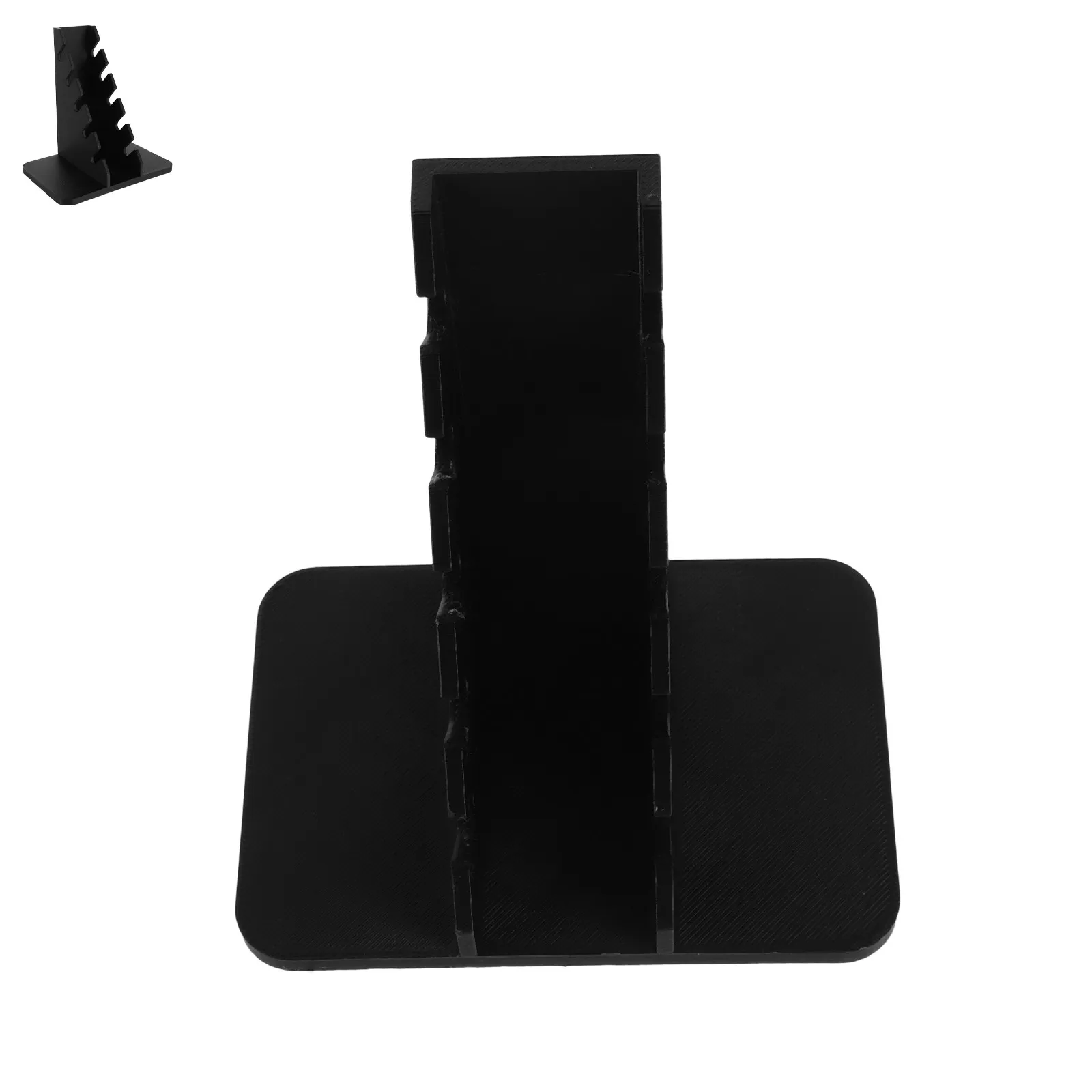 Finger Skateboard Display Rack Black Mini Longboard Organizer Multi-Grid Slots Desk Fingerboard Holder Plastic Stand Finger