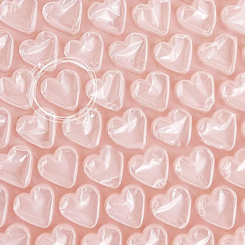 5 sacchetti di bolle d'amore rosa e rosa, sacchetti di protezione regalo, buste postali, buste a bolle d'aria