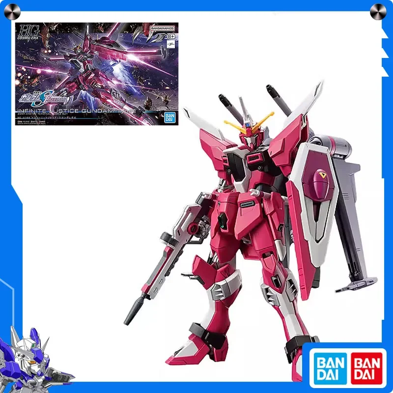 

Original Bandai Gundam Model HG Anime Figure 1/144 Infinite Justice Gundam TypeII Standard Model Assembled Theater Edition
