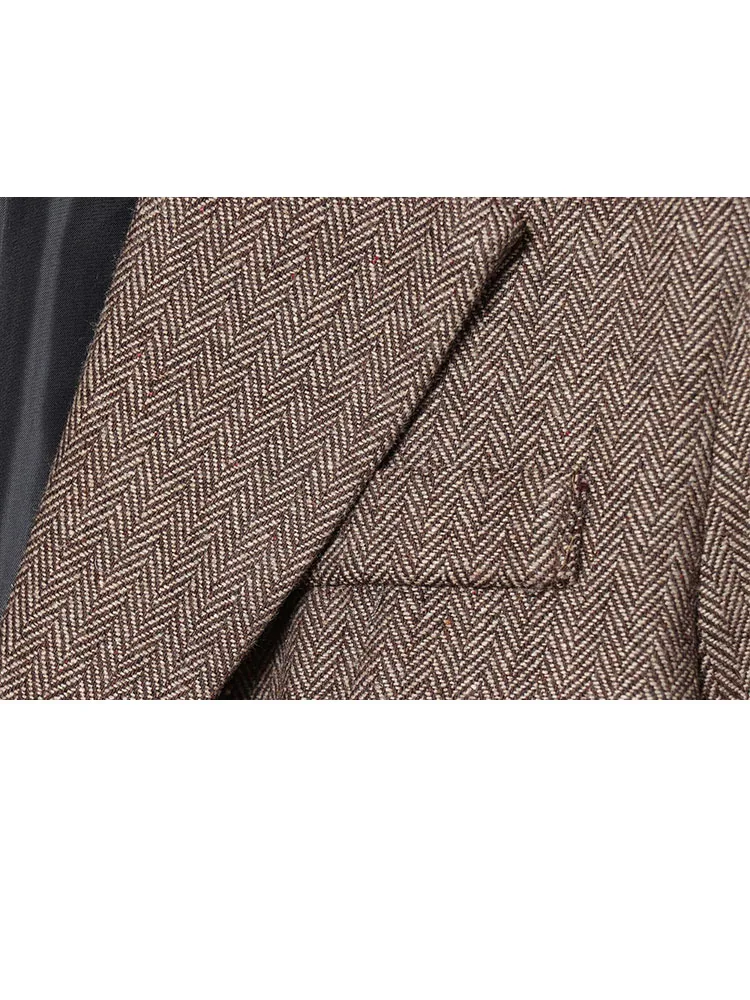 

HH женский новый модный однотонный пиджак с круглым вырезом в стиле ретро, женский тонкий элегантный офисный универсальный уличный пиджак с длинными рукавами