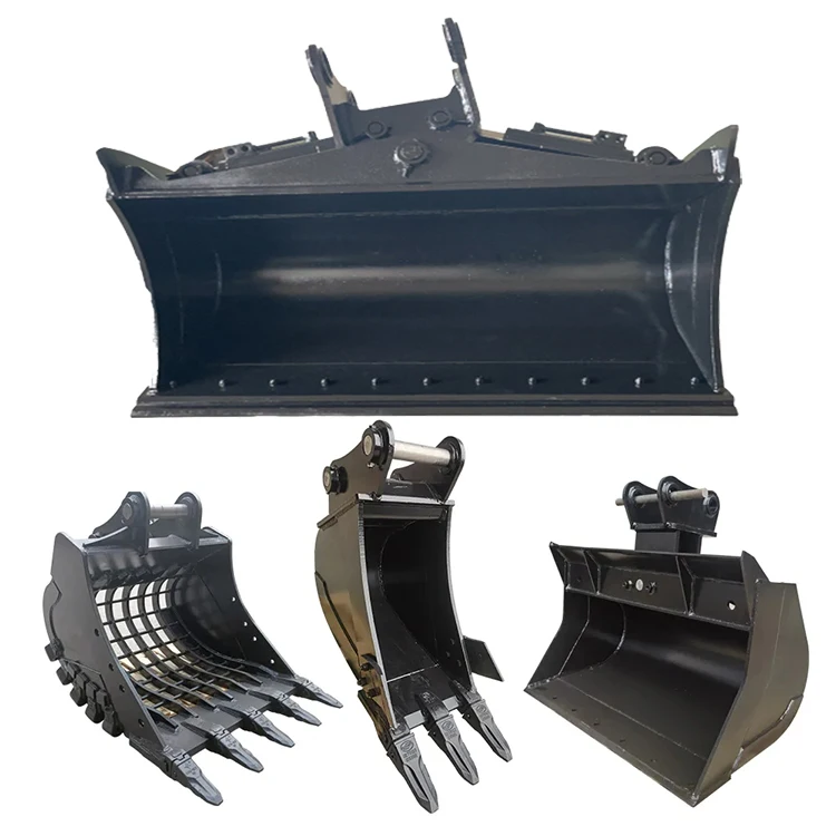 Construction Machinery Customized OEM Standard General Purpose Excavator Heavy Duty Rock Bucket