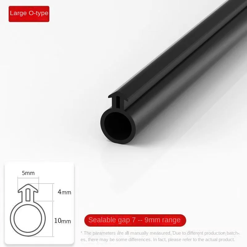 NONE O-Shape Silicone Rubber Window Weatherstripping Seal Strip 5/10/20M 5