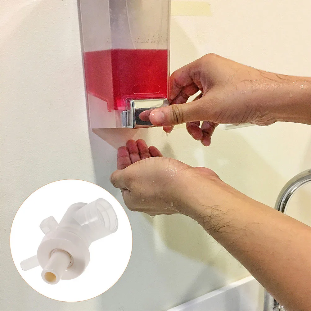 

2 pcs Pump Head Soap Dispenser Accessory Replacement For Hotel Shower Bathroom Liquid Container Lotion Shampoo Body Wash