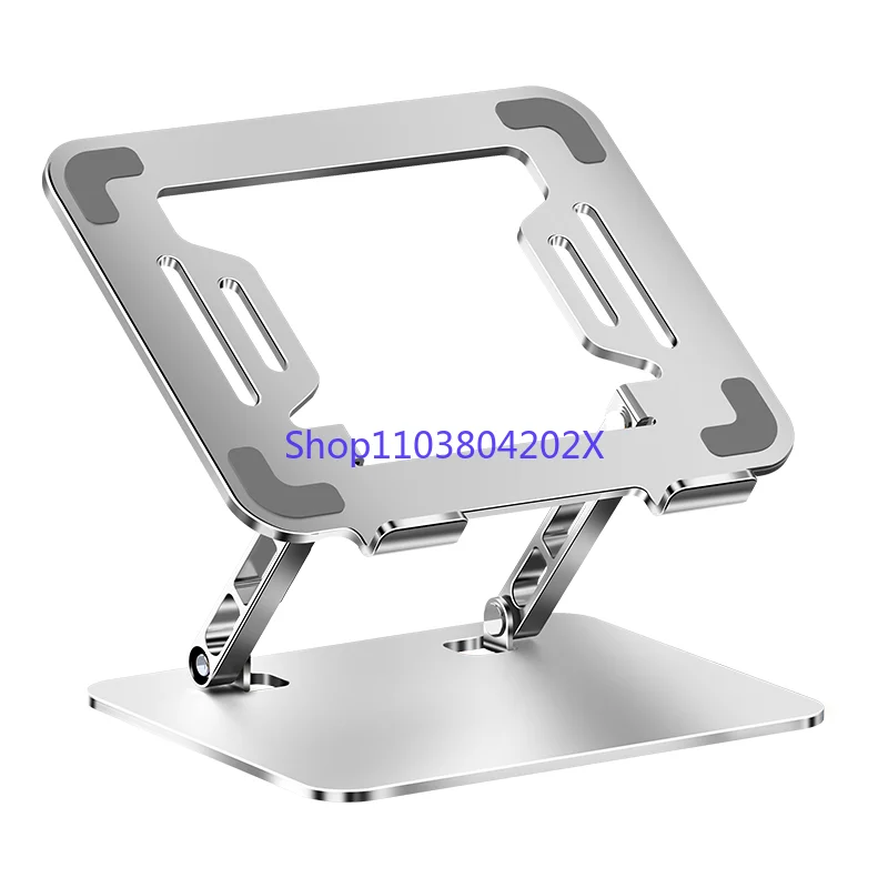 2024 Factory Price Desktop Flexible Notebook Holder Adjustable Foldable Metal Portable Laptop Stand for Desk