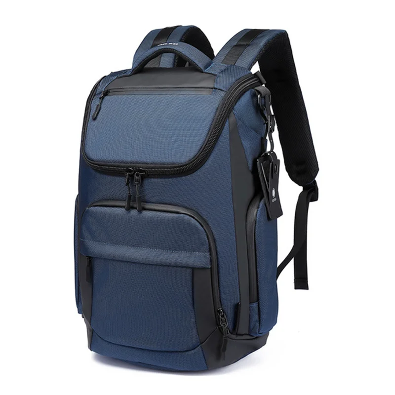 OZUKO Cabin Backpack Large Capacity Waterproof Backpacks 15.6 Laptop Backpack Travel Business Male Bag USB Fashion