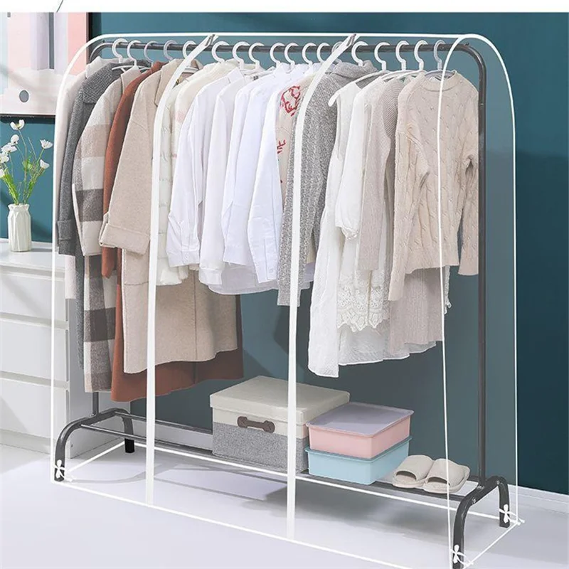 Transparent Three-dimensional Clothing Dust-proof Cover High-quality Clothes Protective Cover Simple Coat and Suit Storage Bag