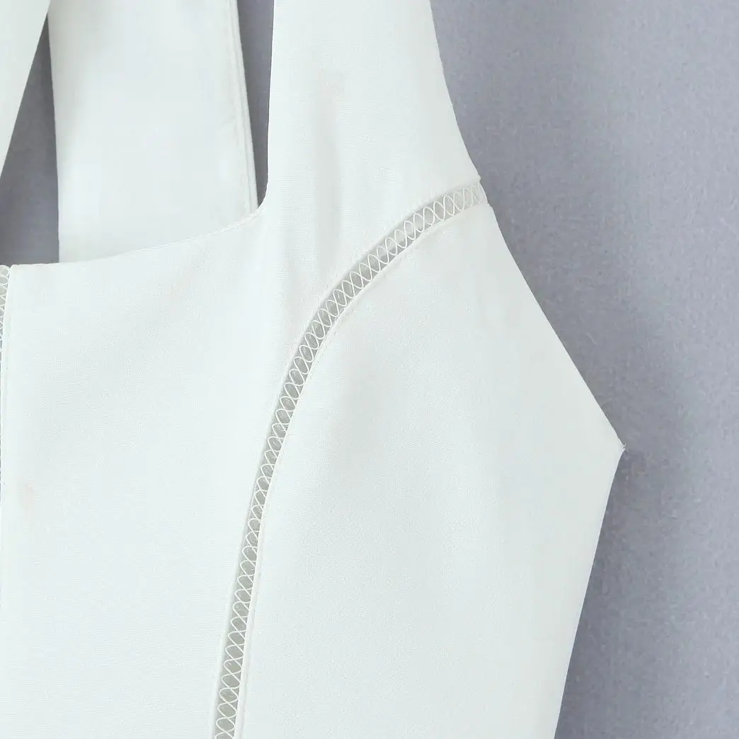 セクシーなネクタイボウホルタースラッシュカラースリングロングドレス女性スプライシング中空アウトラインスリムウエスト夜会服背中の開いたドレスパーティーローブ