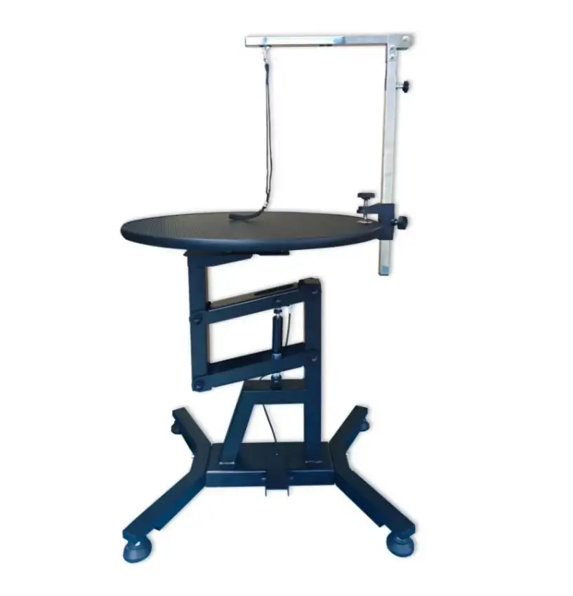

STLF Dog Grooming Sets Wholesale Adjustable Round air Lift Pet Grooming Table Factory Hair Cutting Light Weight Grooming Table D