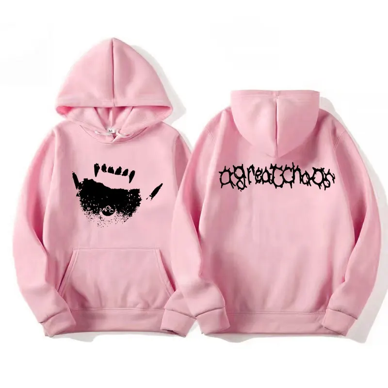 Ken Carson AGC Actual Hate Teen X Hoodie A Great Chaos Opium Merch Hoodies Men Women Retro Style Oversized Pullovers Sweatshirts