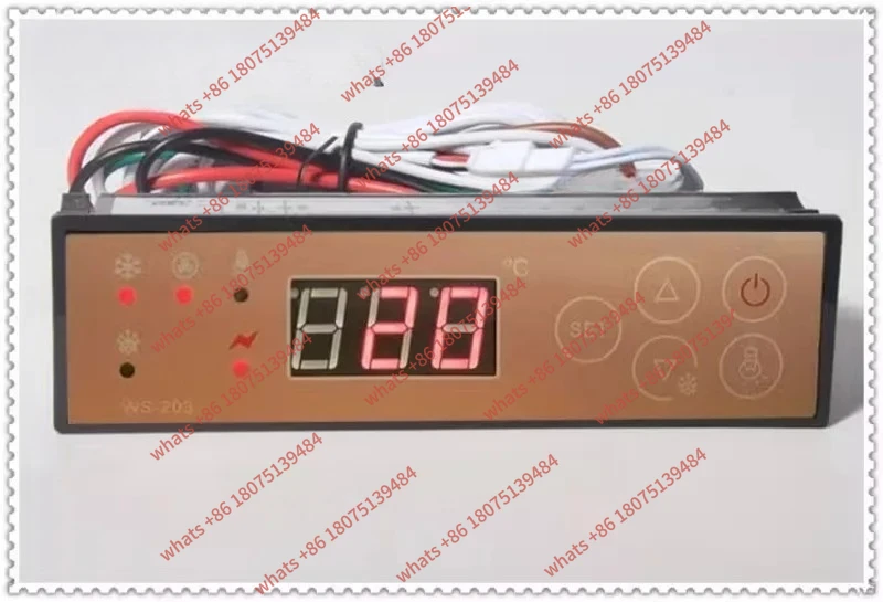 

WS-203C Display Cabinet Temperature Controller Ice Cream Refrigerator Refrigeration Air Curtain Cabinet Temperature Control