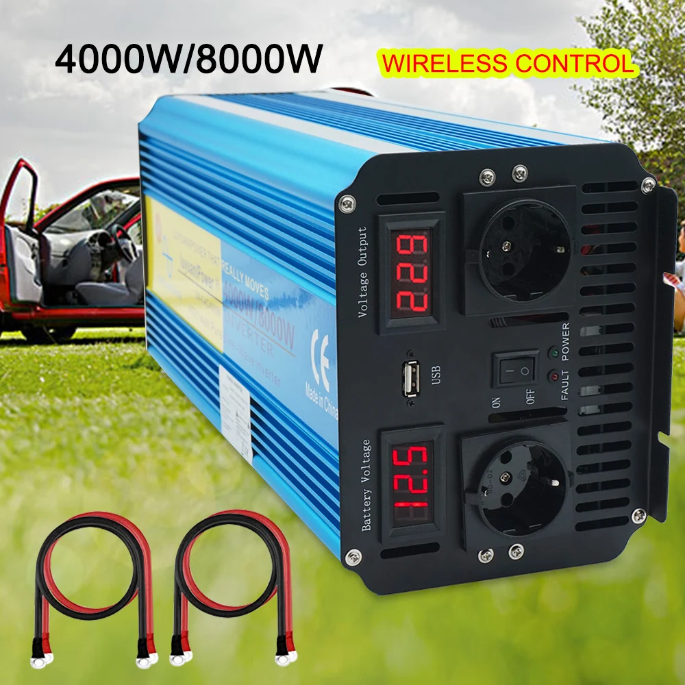 Lvyuan Ev Tipi 4000W 8000W Gün - Pure Sine Wave Inverter incelemesi ve fiyatı