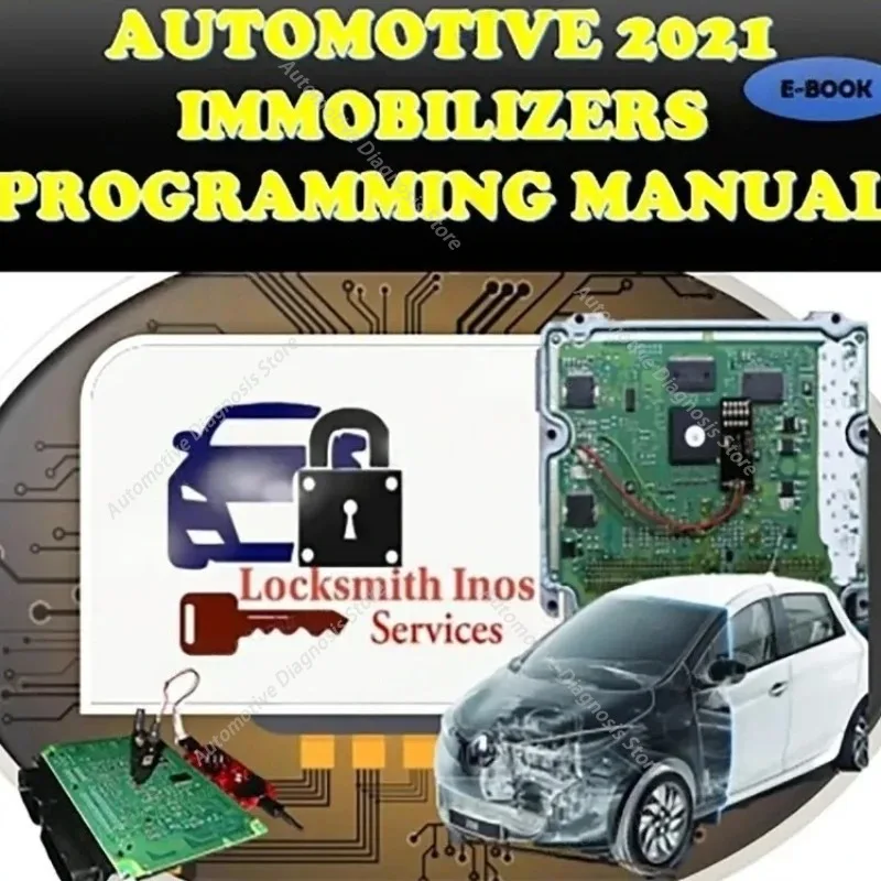 2026 hot selling newest  For LockSmith AUTOMOTIVE IMMOBILIZER PROGRAMMING MANUAL For All Brands Each Programming Process