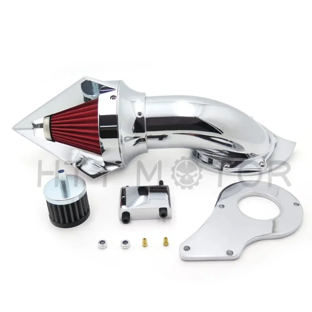 Motorcycle Spike Air Cleaner Kits Intake Filter for 1999&UP Honda Shadow 600 VLX600 1999-2019 2