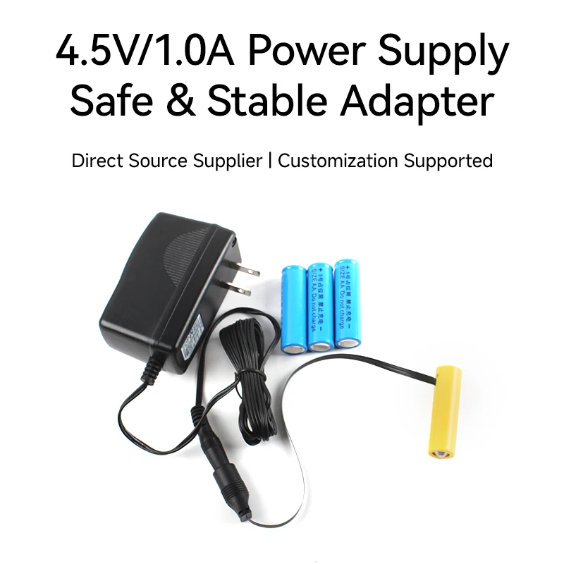 Waterproof IP44 EU Plug Christmas Light Adapter AC DC Power Supply For Indoor Outdoor Holiday LED String Decor